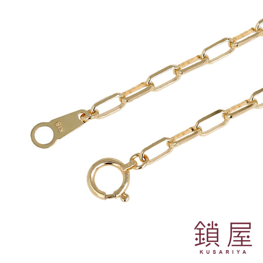 ロング小豆 ミラーノ スパルタカス チェーン ブレスレット K18 ロング小豆 ミラーノ スパルタカス チェーン ブレスレット K18