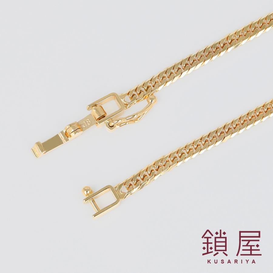 喜平 ネックレス K18 6面ダブル 18金 18k キヘイ チェーン 喜平 ネックレス K18 6面ダブル 18金 18k キヘイ チェーン