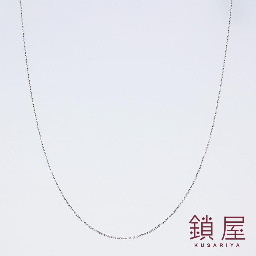 Pt850 プラチナ 小豆 あずき アズキ チェーン ネックレス レディース