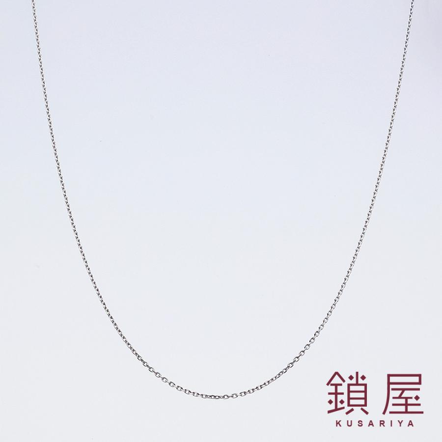 Pt850 プラチナ 小豆 あずき アズキ チェーン ネックレス レディース