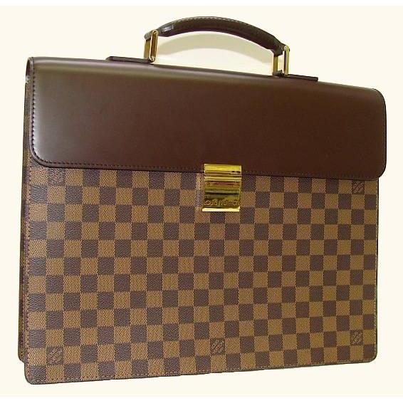 【17-1】ルイ・ヴィトン LOUIS VUITTON ダミエ アルトナPM 書類カバン N53315【菊地質店】