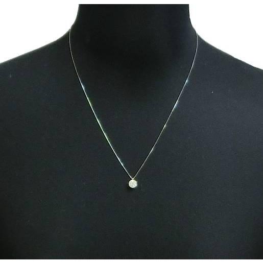 13-36】Pt850 Pt900 ダイヤモンド1.004ct ペンダントネックレス 鑑定書  