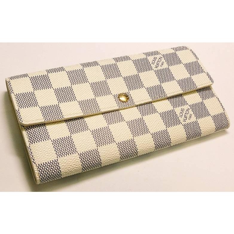 Louis Vuitton ルイヴィトンダミエアズール　ポルトフォイユ　サラ LOUIS VUITTON 【17-3】ルイ・ヴィトン ダミエ・アズール