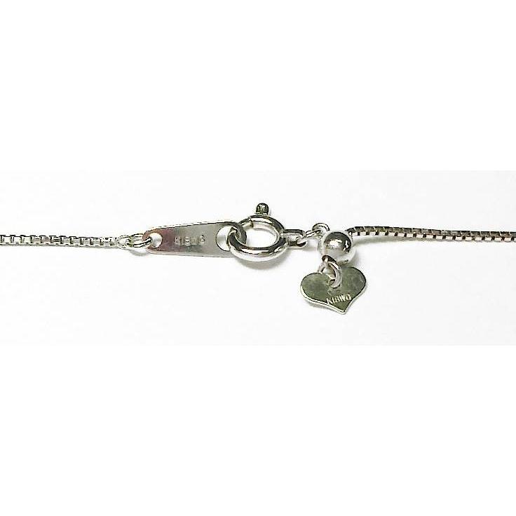 13-37】K18WG ダイヤモンド0.36ct ペンダントネックレス【菊地