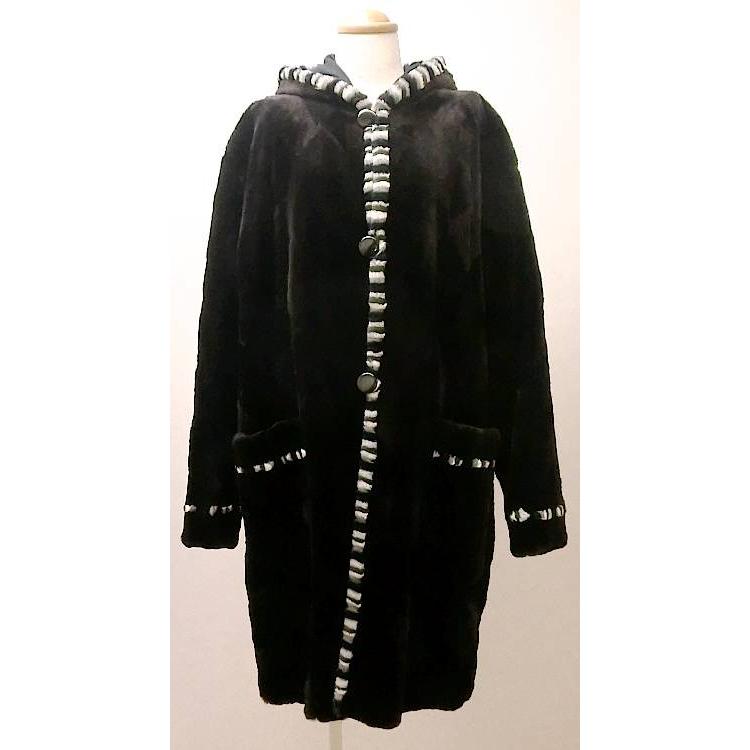 レディース リバーシブル コート フリーサイズ