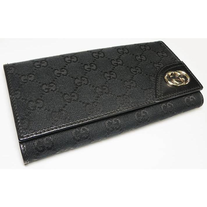 GUCCI 【03-1】グッチ GG柄 三つ折り長財布【菊地質店】 : 菊地質店  