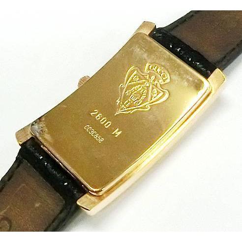 GUCCI 【12-14】グッチ 2600M メンズ クォーツ 腕時計【菊地質店 GUCCI 【12-14】グッチ 2600M メンズ クォーツ 腕時計【菊地質店