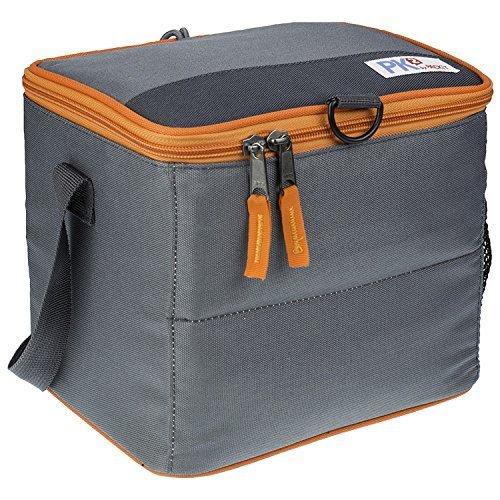 新作マット・カーペット パックイット クーラーバック 6缶 グレー/オレンジ PK2-CC-GRY 【2373960180】(12656円)