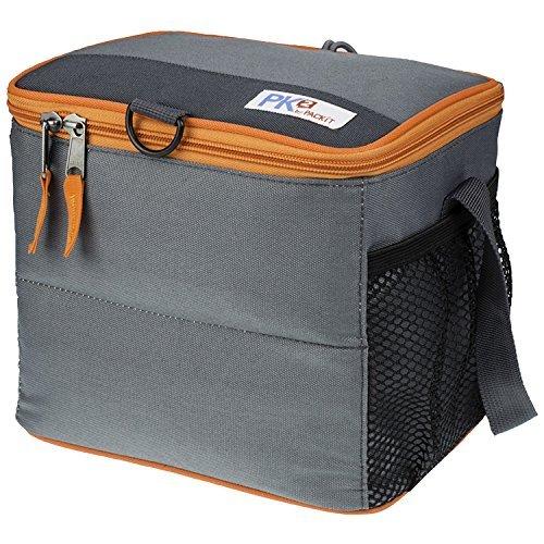 新作マット・カーペット パックイット クーラーバック 6缶 グレー/オレンジ PK2-CC-GRY 【2373960180】(12656円)