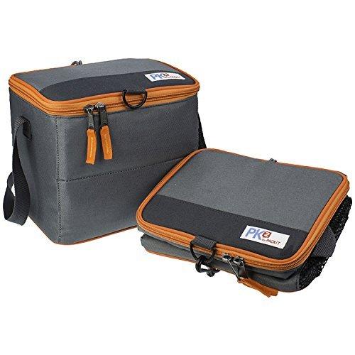 新作マット・カーペット パックイット クーラーバック 6缶 グレー/オレンジ PK2-CC-GRY 【2373960180】(12656円)