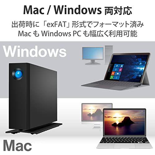 LaCie 外付けHDD ハードディスク 10TB d2 Professional USB-C Mac/iPad