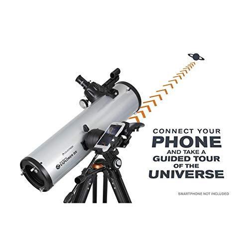 【新品 未使用 日本製】 Celestron StarSense Explorer DX 130AZ スマートフォンアプリ対応望遠鏡 StarSenseアプリで星や惑星などを見つけるのに役立ちます 130mmニュートン反射板 【UOI2543192475】(90542円)