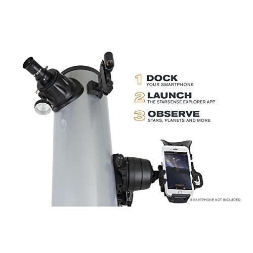 【新品 未使用 日本製】 Celestron StarSense Explorer DX 130AZ スマートフォンアプリ対応望遠鏡 StarSenseアプリで星や惑星などを見つけるのに役立ちます 130mmニュートン反射板 【UOI2543192475】(90542円)