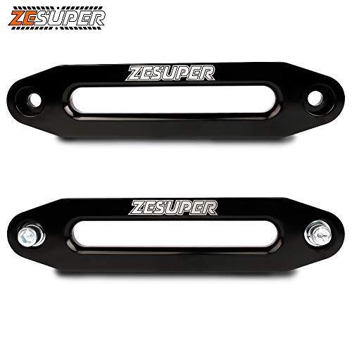 Zesuper ユニバーサル 10インチ 8000 ポンド アルミニウム ウインチ用 ホースフェアリード ギフト プレゼント ご褒美 10インチ