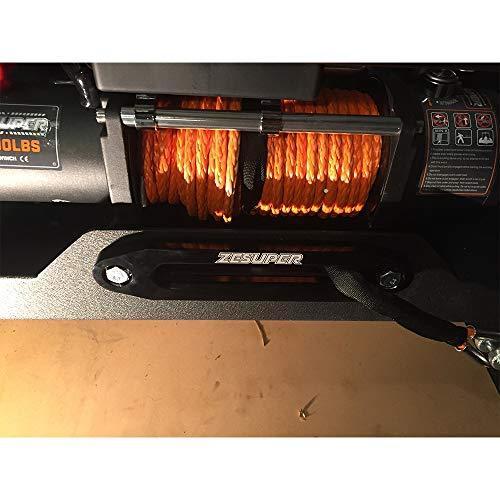 Zesuper ユニバーサル 10インチ 8000 ポンド アルミニウム ウインチ用 ホースフェアリード ギフト プレゼント ご褒美 10インチ
