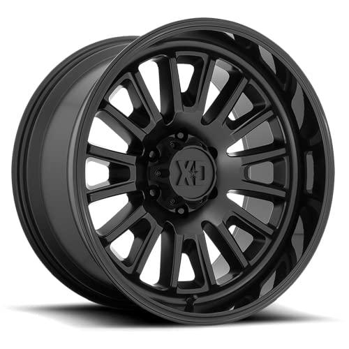 新入荷！ XDホイールXd 864ローバーサテンブラック光沢黒リップホイール合金鋼 (20×10。インチ/8 x 124 mm、-18 mmオフセット) 【ZY2446465626】(87099円)