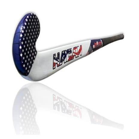HAGAN H-1フィールドホッケースティック※New Be 11 ieveシリーズ(34インチ、米国 (赤/白/青)) HAGAN 1フィールドホッケースティック New Be ieveシリーズ 34インチ 米国 赤/白/青