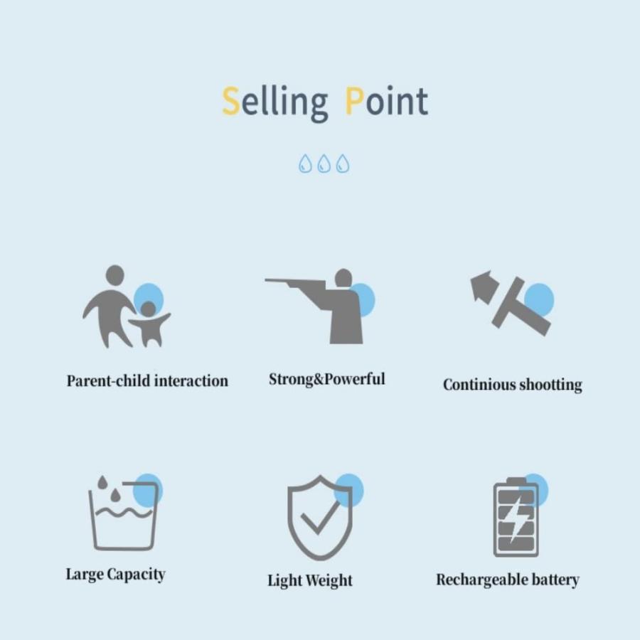 JCWHオートフィル水鉄砲、電池式ウォーターブラスター、電動水鉄砲、大容量長距離強力&PWater Toys Beach Sand Outdoor Swimming Pool用の強力な JCWHオートフィル水鉄砲 電池式ウォーターブラスター 電動水鉄砲 大容量長距離強力&PWater Toys Beach Sand Outdoor Swimming Pool用の強力な