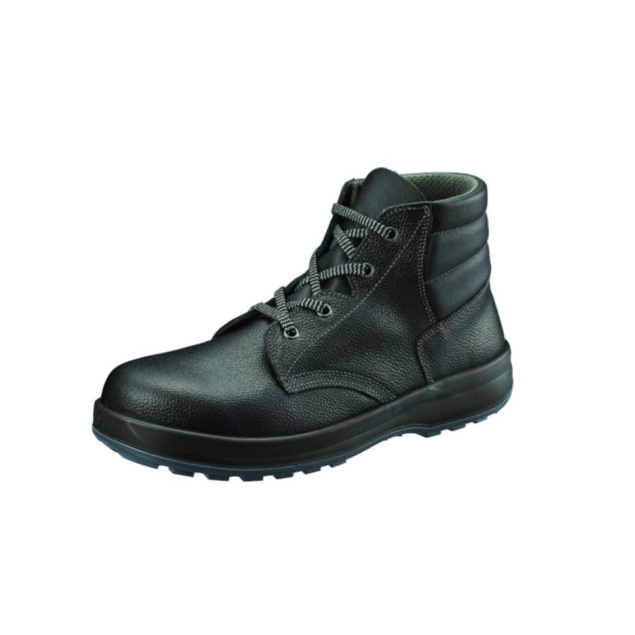 シモン 安全靴 中編 最大88%OFFクーポン ハイカット SS 22 黒 JIS 8101 S種 SX 先芯 現場 耐滑 牛革 ワイド 樹脂 3層 規格 作業 上品なスタイル