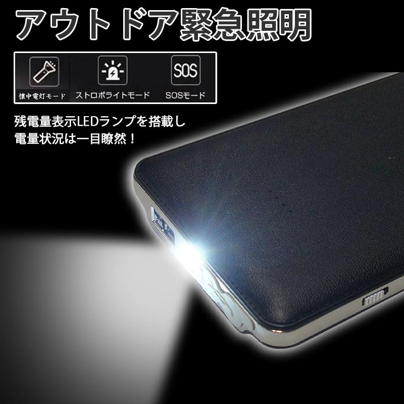 ジャンプスターター 12v 8000mAh ポータブル リチウムジャンプ 