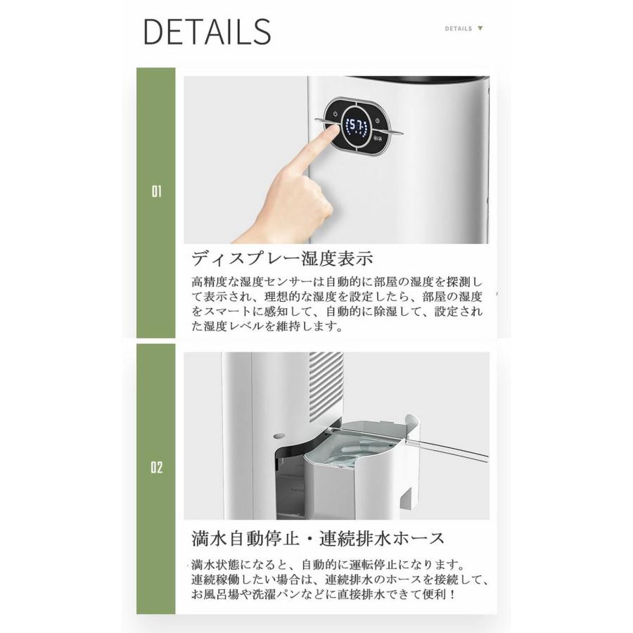 除湿機 小型 除湿器 コンパクト 1200ml イオン空気清浄 ペルチェ式