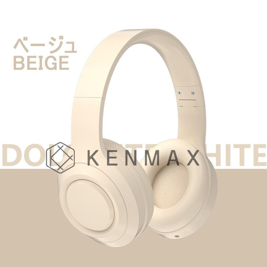ワイヤレスヘッドホン ノイズキャンセリング マイク付き Bluetooth