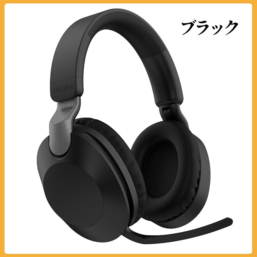 ワイヤレスヘッドホン 収納できるマイク付き Bluetooth クリア ワイヤレスヘッドホン 収納できるマイク付き Bluetooth クリア