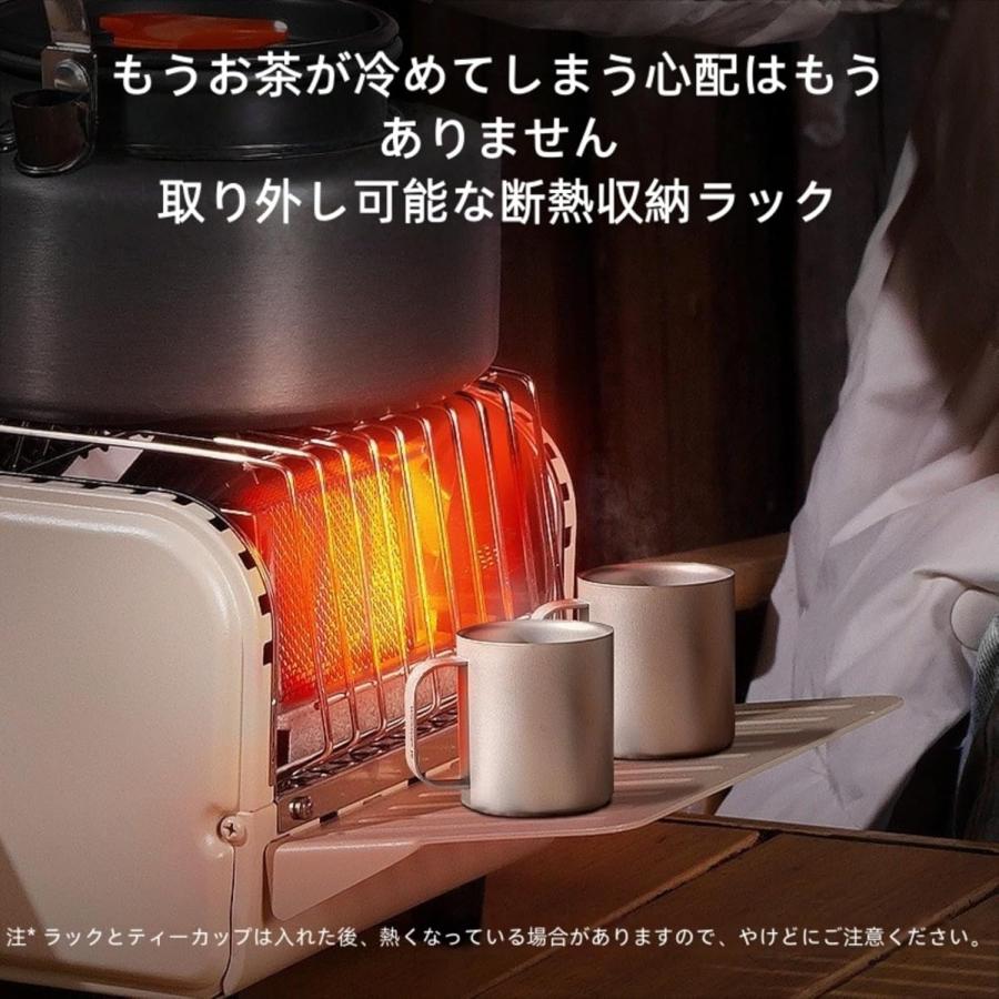カセットガスストーブ アウトドア ミニヒーター ポータブル キャンプ