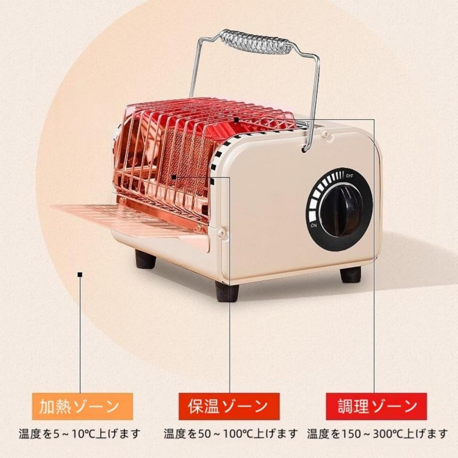 スストーブ アウトドア ミニヒーター ポータブル キャンプ 暖炉 小型