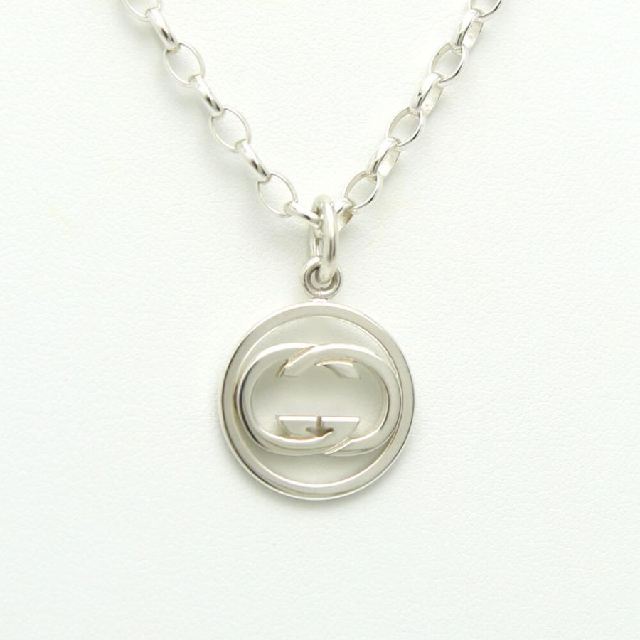 グッチ シルバー925 インターロッキング ネックレス
