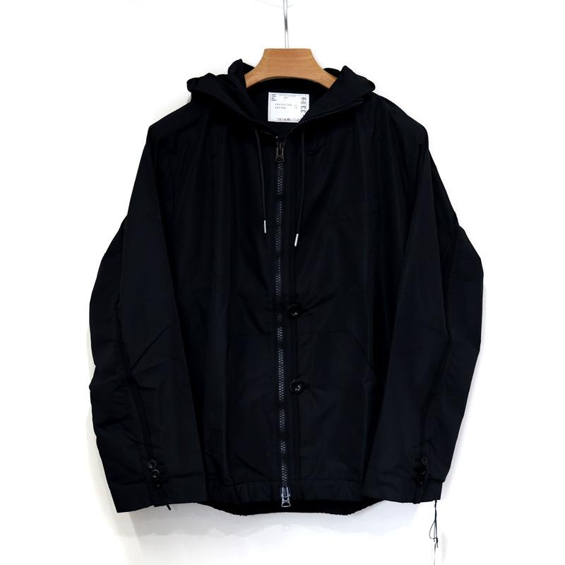 sacai ブラックナイロンジャケットカタログギフトテレボート