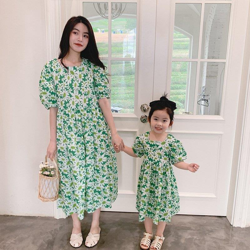 ママ 娘さん 親子お揃い ママとお揃い 娘とペアルック 親子ペア 親子 フローラル ワンピース 花柄 半袖 親子服 キッズ プレゼント 女の子 レディース 子供服 夏 Vych3o0r5z Colegiocardenalsancha Edu Co