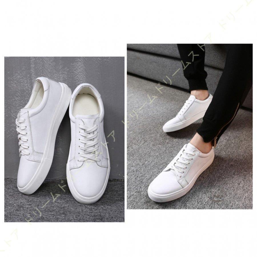 本革 スニーカー メンズ 黒 レザー 紳士 レースアップ レザースニーカー ローカット レースアップ カジュアル 本革 通学 通気 軽量 大きいサイズ スポーツ 紳士 小さいサイズ 靴 白 Kus624 楠shop 日本特注品