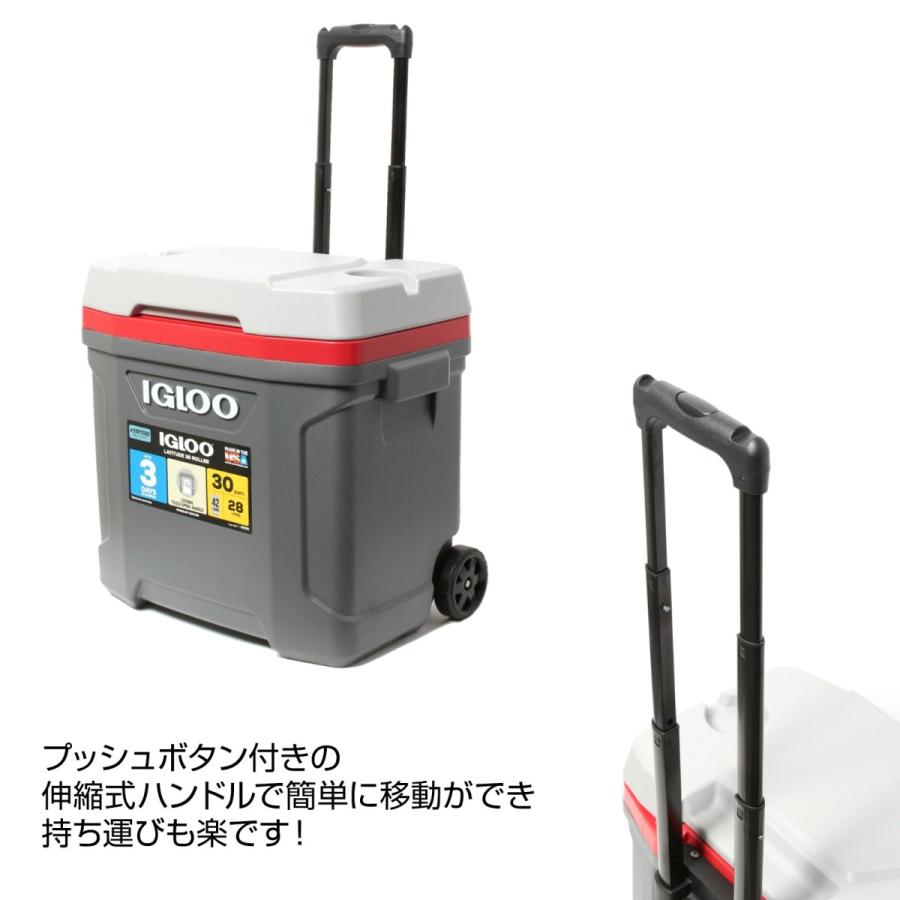 igloo（イグルー） クーラーボックス 大型 28L 車輪付き スポーツマン