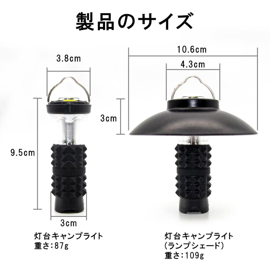 Goal Zero ゴールゼロ ランタン LED キャンプ USB 充電式 ライトハウス マイクロフラッシュ アウトドア（ランプシェード 保護カバー 磁石キャップ 三脚 付き）｜kusunokishop｜13