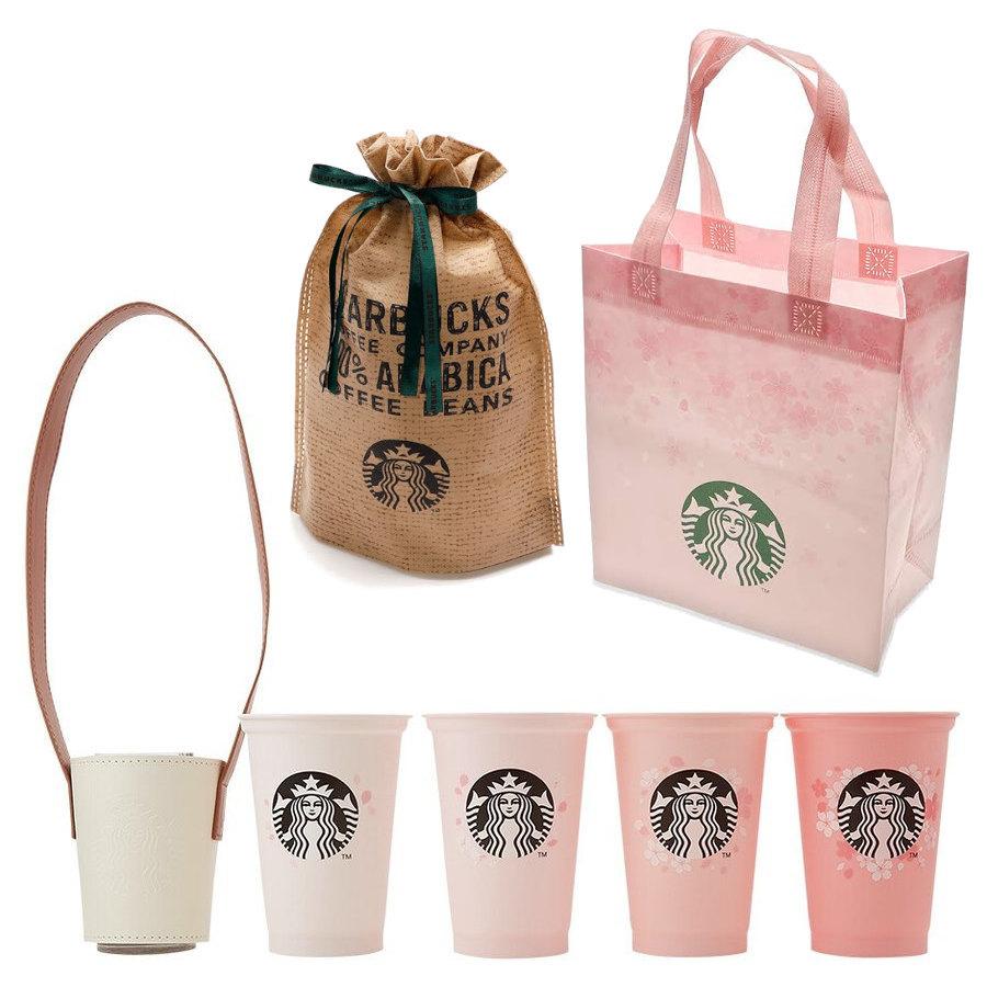 スターバックス マグカップ 韓国 グッズ おしゃれ スタバ 希少 Starbucks3 990円 Cup Stacking Cherry Blossom Set
