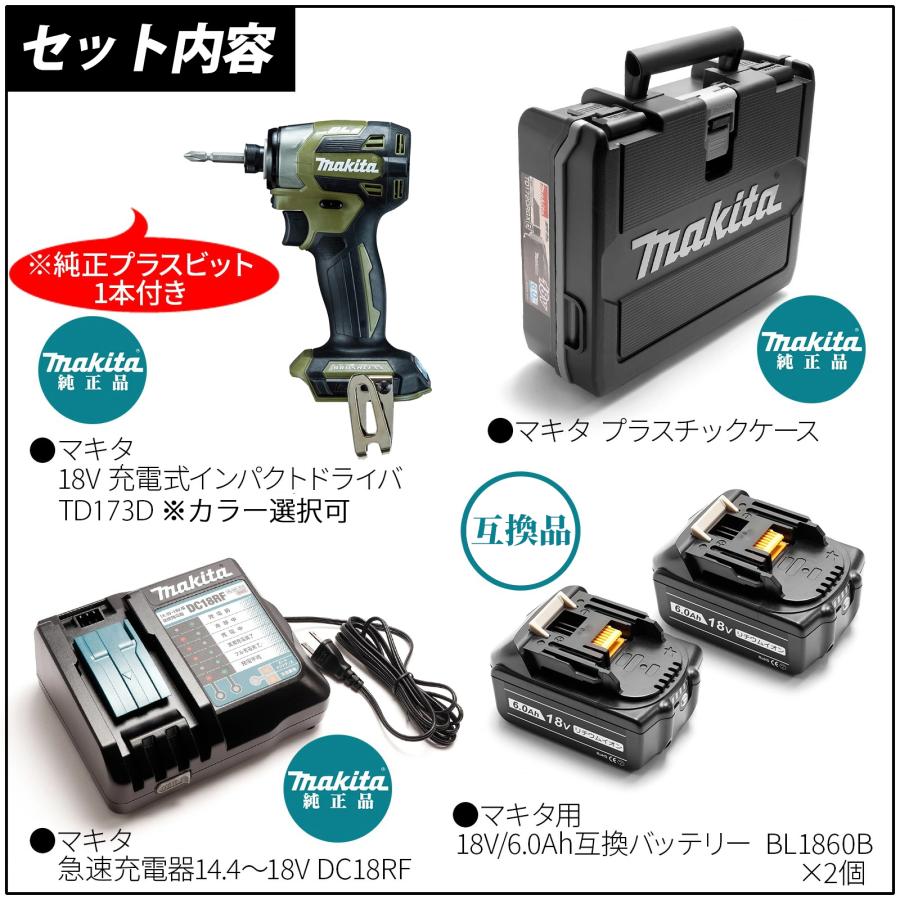 マキタ インパクト 18V 173 インパクトドライバー フルセット マキタ インパクト 18V 173 インパクトドライバー フルセット