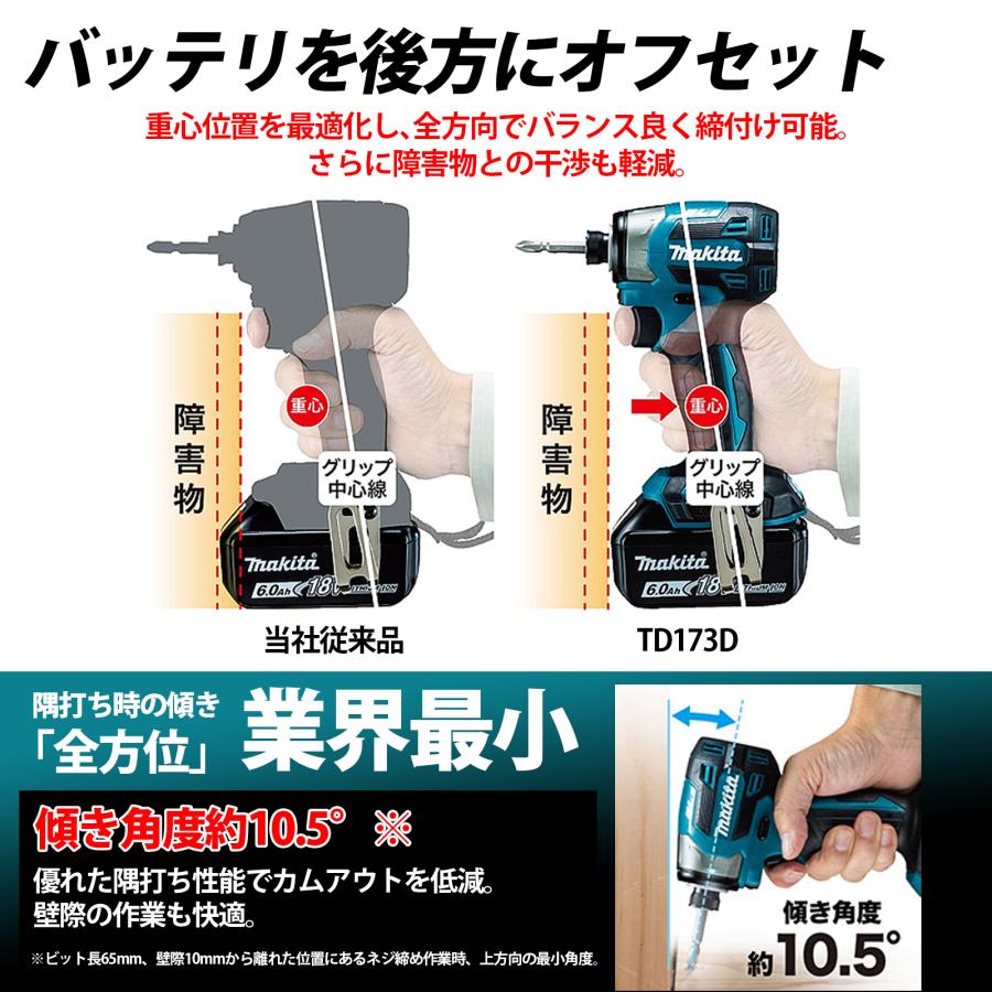 マキタ インパクトドライバー 18V TD173DZO オリーブ セット マキタ インパクトドライバー 18V TD173DZO オリーブ セット