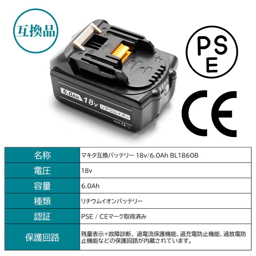 マキタ インパクトドライバー 18V TD173DRGXO フルセット オリーブ 新型 充電式 TD172 後継機 互換 バッテリー 1個 DC18RF 急速充電器 収納ケース 付き｜kusunokishop｜12