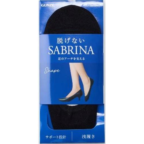 サブリナ SABRINA シェイプカバー 浅履き ブラック 23-25cm 