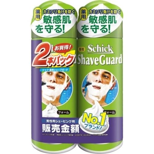 シック 薬用シェーブガード シェービングフォーム 200g×2 : クスリの