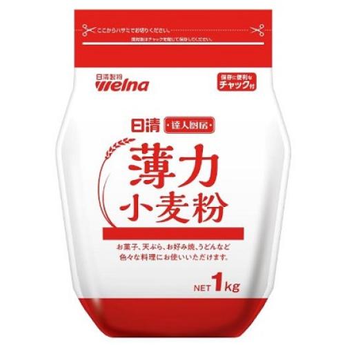 達人厨房 薄力小麦粉 1kg×5個 : クスリのアオキ2号店ヤフー店 - 通販