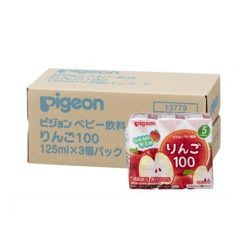 りんごちゃん専用　2口 りんご100 125mL×3P : クスリのアオキ2号店ヤフー店 - 通販 - Yahoo