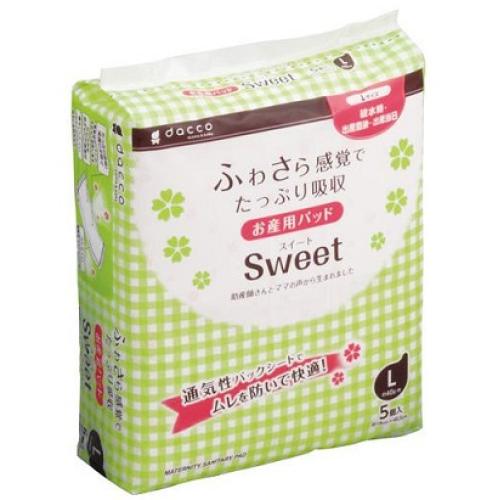 お産用パッド Sweet Lサイズ 5枚入（Yahoo!・クスリのアオキ2号店ヤフー店）