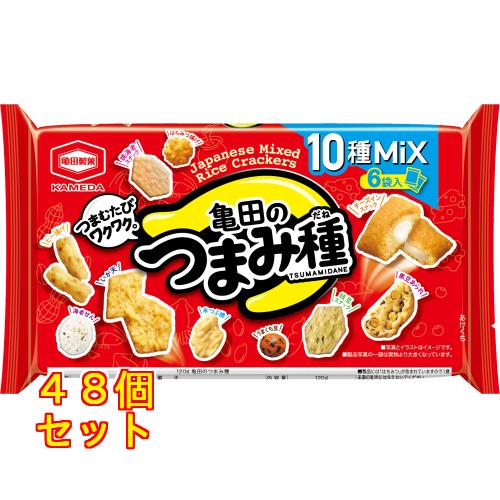 亀田のつまみ種 120g×48個 : クスリのアオキ2号店ヤフー店 - 通販