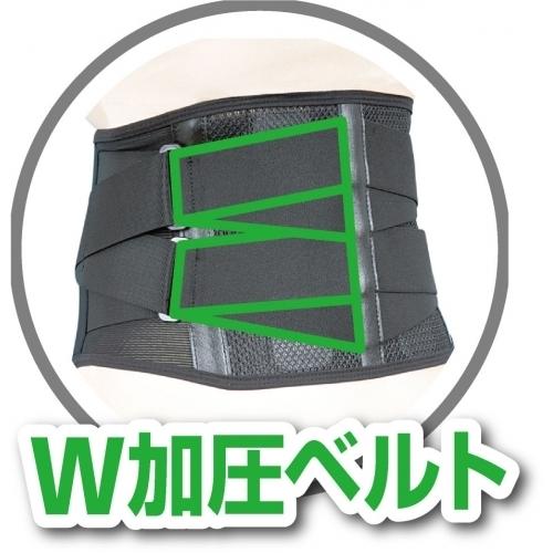 山田式 腰椎コルセット W加圧ベルト L : クスリのアオキhappy ヤフー店