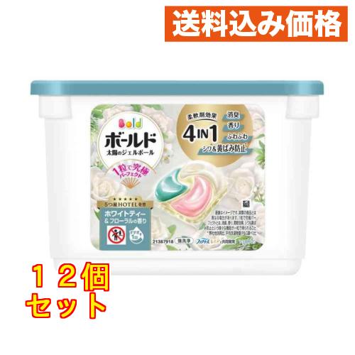 ボールド ジェルボール4D ホワイトティー 420個 新品 P＆G ボールド ジェルボール4D ホワイトティー＆フローラルの香り 本体