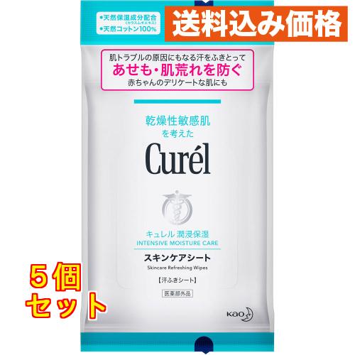Curel キュレル スキンケア 5点まとめ売り キュレル スキンケアシート×5個 : クスリのアオキhappy ヤフー店