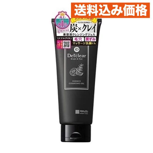 DET クリア ブライト＆ピール 美容液クレンジングジェル 炭クレイ 180g