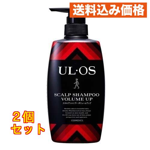 ウル・オス　スカルプシャンプーボリュームアップ　まとめ売り ウルオス スカルプシャンプー ボリュームアップ 500ml×2個 : クスリの
